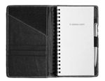 Inside View of Leather Pocket Planners