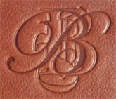 Monogram on British Tan Leather Forever Planner